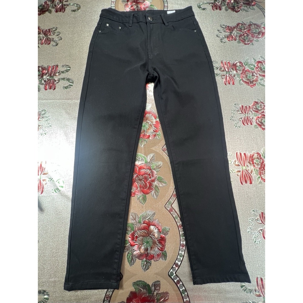 Jeans Stretch  Super High Rise Black‎ Size L